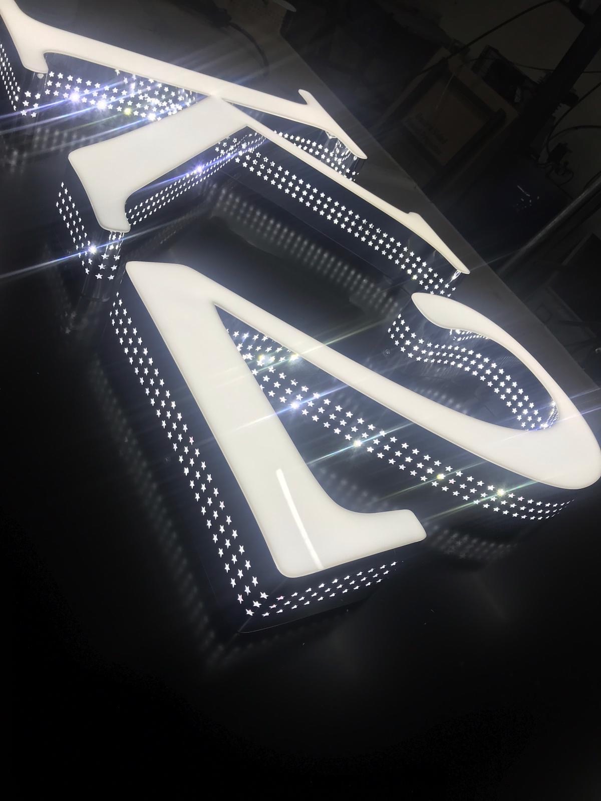 PERFORATED CHANNEL LETTERS